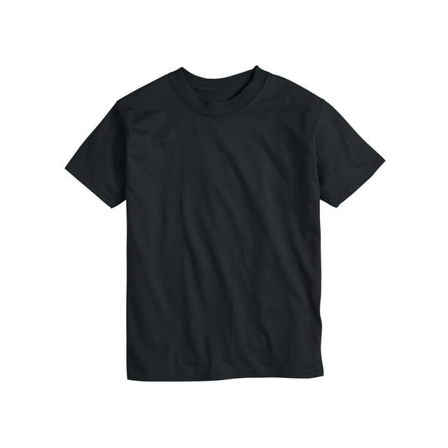 Hanes T-Shirt pour Hommes Beefy Lot de 2, L, Noir