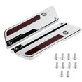 thumbnail image 2 of Yctze 2 Pcs Motorcycle Saddlebag Latch Cover Reflectors For  Glide  1994-2017, 2 of 8