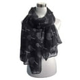 thumbnail image 2 of FNGZ Polyester Scarf | 1Pc Scarf | Women Printed Dandelion Soft Chiffon Shawl Wrap Wraps Scarf Scarves, 2 of 2