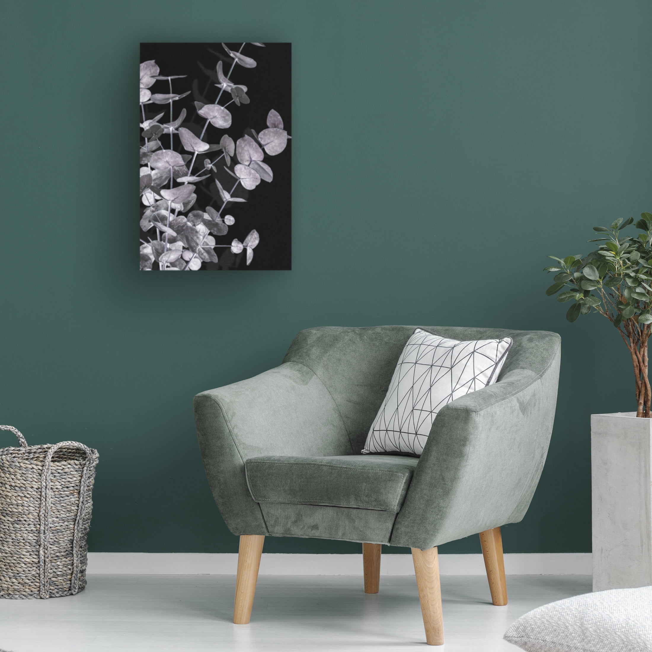 Pictufy Studio III 'Eucalyptus Negative 3' Canvas Art - 12 x 19 Inches