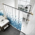 thumbnail image 6 of Qholemyo Polyester Shower Curtain Waterproof Mildew Resistant Dry Wet Separation Home Bathroom Decor Partition, 6 of 6
