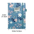 thumbnail image 2 of KKOUHVY 2027 Weekly Planner, Elegant Floral Planner Weekly and Monthly Includes January 2027 - December 2028, Flexible Cover, Wirebound, Laminated Tab, 2 of 7