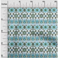 thumbnail image 2 of oneOonePolyesterSpandexDarkGreenFabricAsianBlockSewingFabricByTheYardPrintedDiyClothingSewingSupplies56InchWide, 2 of 4