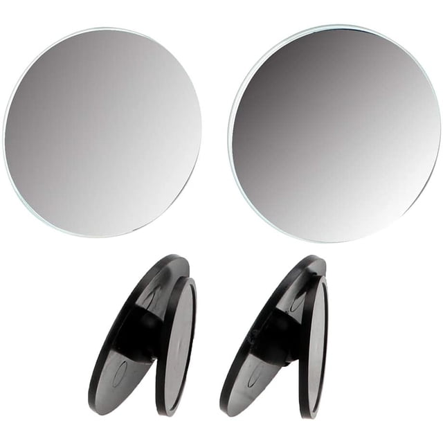 Espejo retrovisor para coche, ángulo amplio de 360 grados para punto ciego de coche, pequeño espejo convexo redondo, 2 uds. Namotu LKX-1165