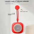 thumbnail image 6 of Lzobxe Portable Bluetooth Speakers Bluetooth 5.3 Wireless Audio Mini Camera Design LED Ambient Light Suction Cup Adsorption Surround Sound Quality Bluetooth Audio, 6 of 8