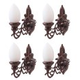 thumbnail image 1 of Milisten 4pcs Simulated Wall Lamps Mini Luminous Wall Lamp Sand Table DIY Materials, 1 of 6