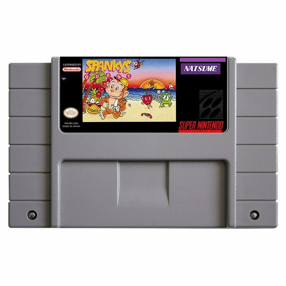SNES Games Cartridge Spanky's Quest