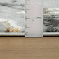 thumbnail image 3 of Luxe Weavers Ivory 9x12 Marble Abstract Area Rug Gold, Stain-Resistant Carpet, 3 of 10