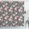 thumbnail image 1 of Ambesonne Shabby Flora Shower Curtain, Rural Buds Vintage, 69"Wx84"L, Multicolor, 1 of 3