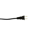 thumbnail image 2 of Creative Hobbies Black Lamp Cord, 8 Foot Long, Replacement Lamp Cord Lamp Repair Part, 18/2 SPT-1 Wire, UL Listed (10), 2 of 3