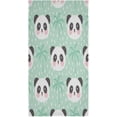 thumbnail image 7 of Dreamtimes Cute Panda Hand Towels, Soft & Absorbent Bathroom Guest Towels Kitchen Towels Fingertip Towel for Beach Gym Spa 14x28 Inch (2PACK), 7 of 7