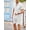 All White, variant on Men's Casual Button Down Shirts Short Sleeve Regular Fit Fashion Camp Beach Shirts Tops