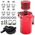 thumbnail image 3 of Exquisite Red Car Universal 300ML Oil Breathable Can Engine Air Separator with Vent Hole Engine Air Oil Separator, 3 of 5