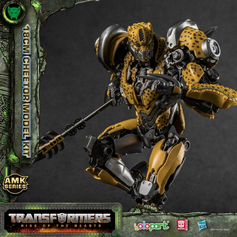 YOLOPARK Transformers Cheetor Action Figure, Rise of The YOLOPARK Transformers Cheetor Action Figure, Rise of The