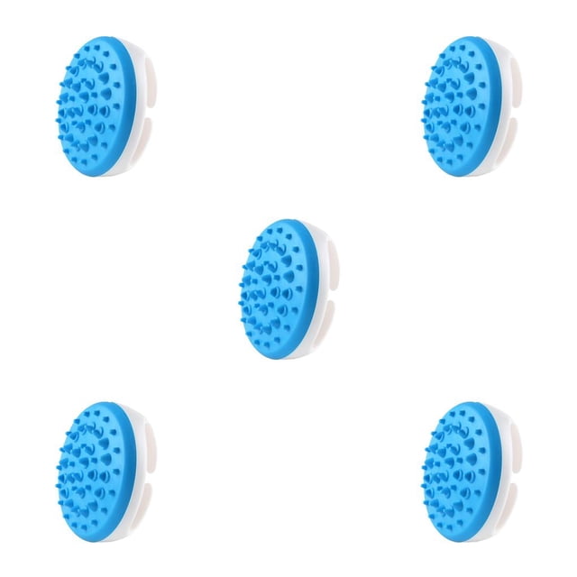 Cepillo de masaje corporal Bewildely Músculo Cintura Celulitis Mango Relajación Desmontable Azul