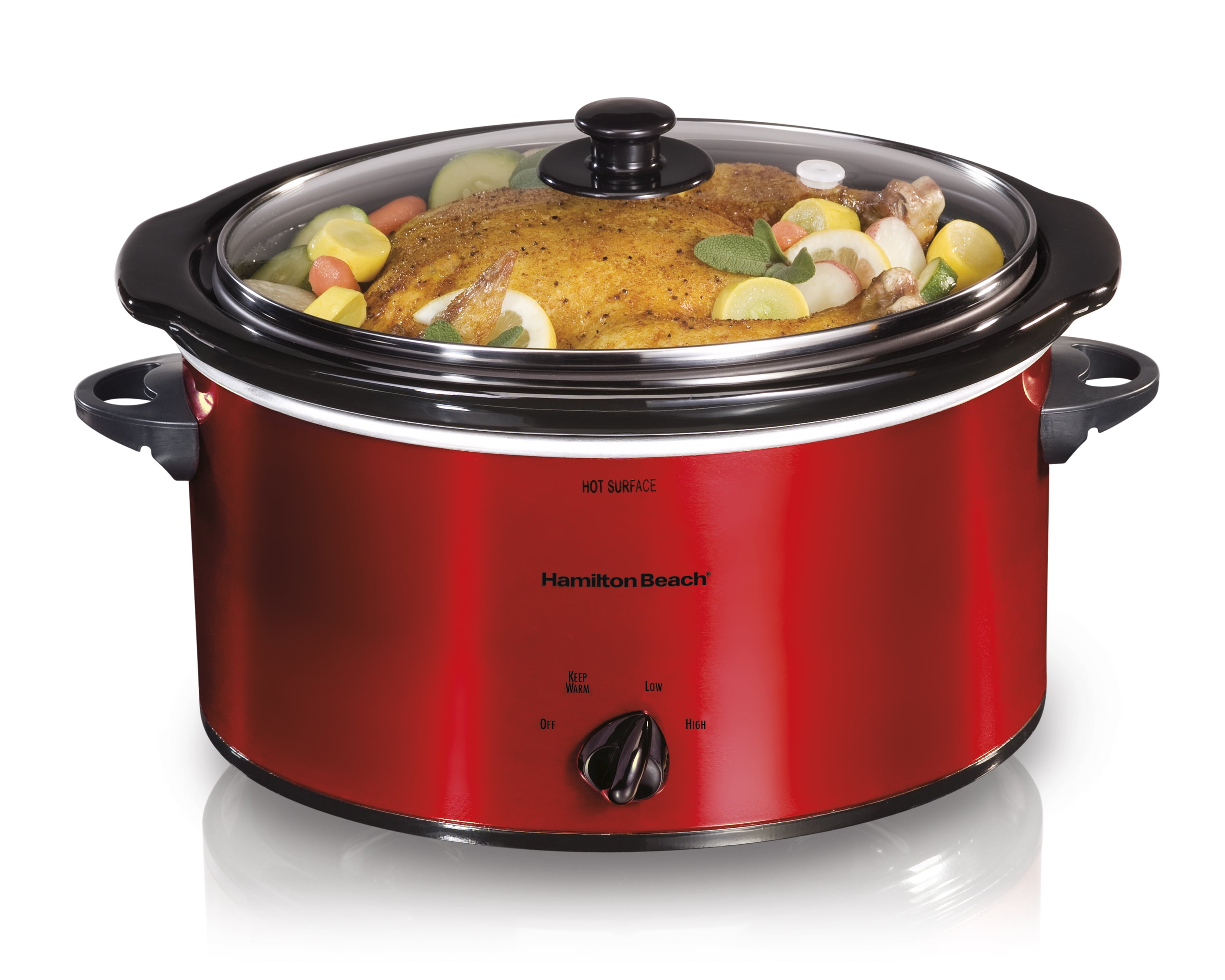 Hamilton Beach 5 qt. Portable Slow Cooker 33256 - The Home Depot