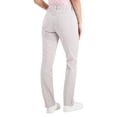 thumbnail image 5 of Charter Club Women's Lexington Geo-Print Straight Leg Jeans Bubble Bath Size 14, 5 of 5