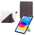 thumbnail image 2 of FOXDOCK Tablet Case for iPad Pro 12.9 – Clear Acrylic Back, Auto Sleep/Wake, Tri-Fold Stand, Full Protection Tablet Cover, 2 of 5