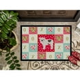 thumbnail image 3 of Carolines Treasures CK5831JMAT English Bulldog 2 Love Door Mat Indoor Rug or Outdoor Welcome Mat 24x36 Doormat 36"L x, 3 of 4