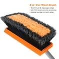 thumbnail image 2 of Intexca Long Handle Car Wash Brush with Squeegee, 2 of 6