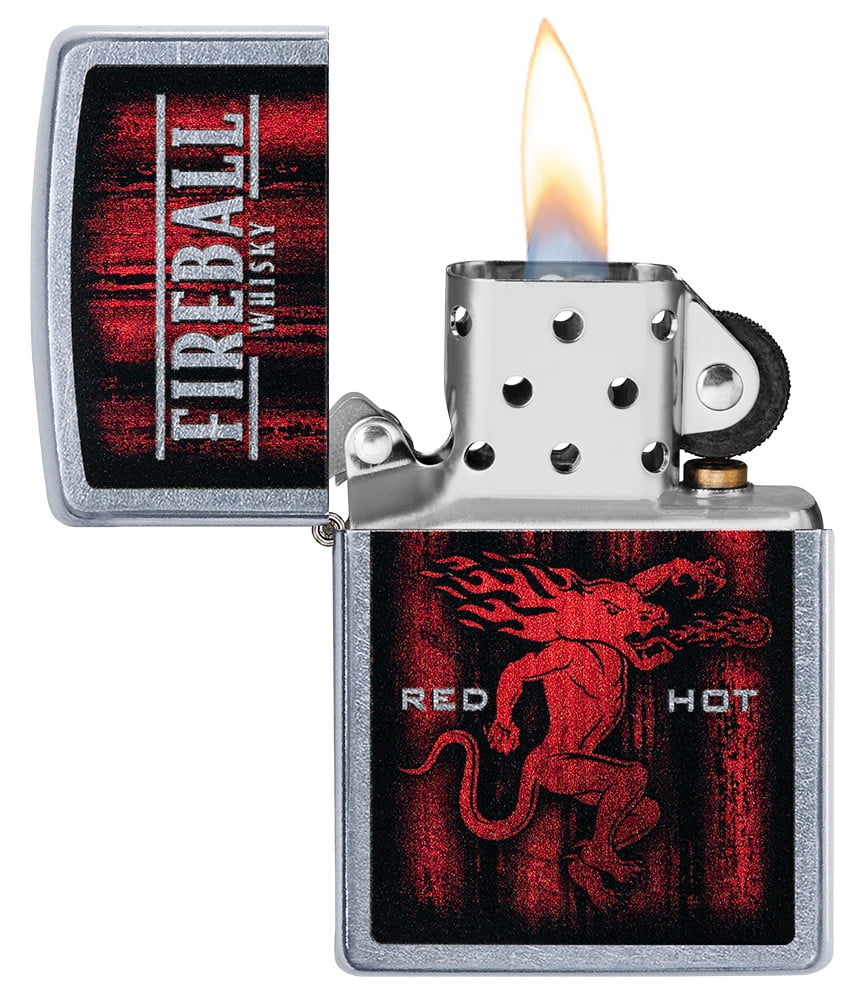 Zippo Lighter & Fireball Shot Glass Gift Set - Walmart.com