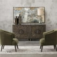 thumbnail image 6 of Bowery Hill Contemporary Accent Cabinet in Worn Black and Bronze, 6 of 6