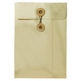 thumbnail image 2 of AKEGAMN Clearance! Envelopes With Thread Seals Thick A5 Size Cowhide Foldersreusable Transparent Envelopes And Organizers It is convenient for storage. The file envelopes adopt a string and button s, 2 of 9