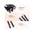 thumbnail image 4 of Juego De Brochas De Maquillaje Ducare (15 Unidades) Xtellar color negro, 4 of 4