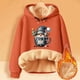 thumbnail image 2 of WILLBEST Sudaderas Deportivas para Mujer Sudaderas con Capucha Gruesas, Cálidas y Coloridas para Navidad E Invierno X-Grande, 2 of 3