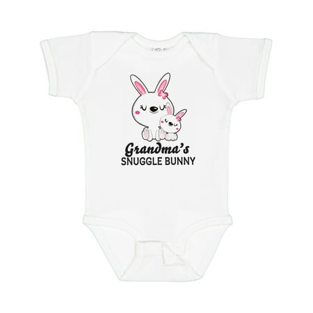 

Inktastic Grandmas Snuggle Bunny Easter Gift Baby Girl Bodysuit