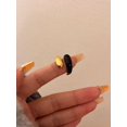 thumbnail image 1 of Anillo abierto de doble capa de esmalte líquido, dulce, fresco, sexy, color chocolate, anillo de personalidad de moda europea y americana, 1 of 6