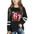 thumbnail image 1 of T-Shirts Décontractés à Manches Courtes Imprimé Graphique pour Filles - Confortable pour Tous les Jours pour Filles et Garçons, 1 of 4