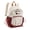White Red, variant on Cute Backpacks for Girls Boys Teen Kids Women, Lightweight Small Bookbag with 13.3" Laptop Sleeve, Water-Resistant Casual Daypack for Travel School Backpack Them Park Commute, Black