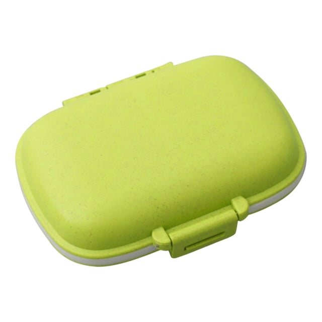 Boîte de Rangement Multifonctionnelle, Boîte Portable à 8 Compartiments, Compacte et Pratique, Boîte d'Une Semaine