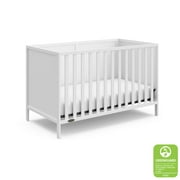 Graco Theo 3-in-1 Convertible Baby Crib in White