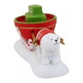 thumbnail image 3 of Department 56 Villages Teacup Delivery Service - One Accessory 1.75 Inch, Porcelain - Sled Polar Bear Peppermint 6011407, 3 of 3