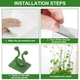 thumbnail image 5 of 3Pcs Plant Climbing Hooks under $5! Xqxayjr 10pcs Plant Wall Climbing Holder,Green Vine Stem Support Clip for Pothos Ivy,Non-Marking Sticker Adhesive Garden Tool, 5 of 6