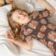 thumbnail image 5 of Balery Beautiful Fox Conjunto de Pijama Infantil de Manga Corta con Estampado – Ropa de Dormir de Algodón Suave-Large, 5 of 6