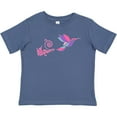 thumbnail image 3 of Inktastic Hummingbird Flying Swirl Girls Baby T-Shirt, 3 of 5