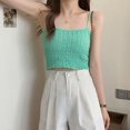 thumbnail image 1 of Tops con tirantes finos, Tops con tirantes finos de verano, Camisetas sin mangas, Tops con tirantes, Confiables y duraderos, 1 of 4