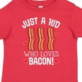 thumbnail image 4 of Inktastic Just a Kid Who Loves Bacon Boys or Girls Toddler T-Shirt, 4 of 5