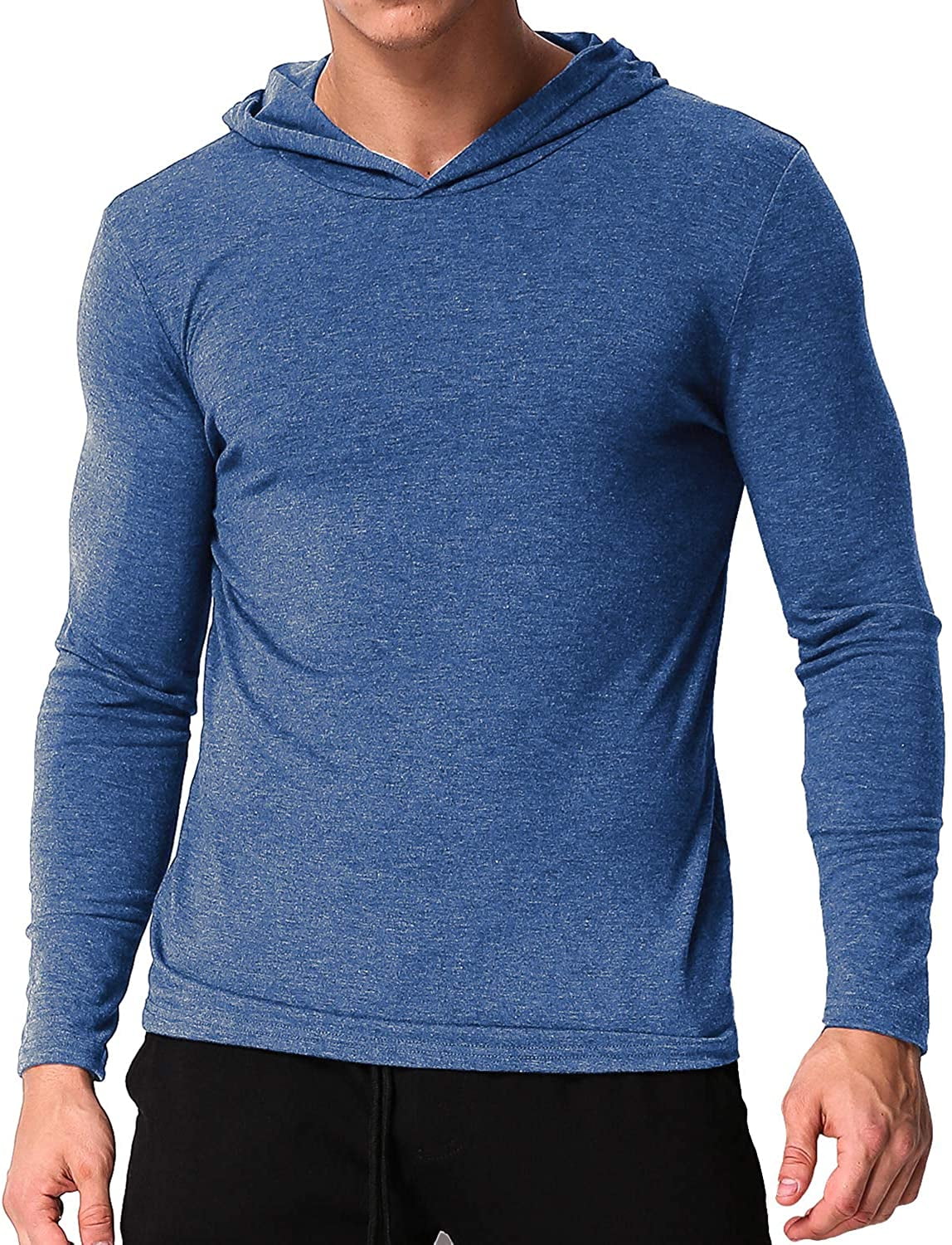 Thin long sleeve hoodie shirts Clearance