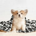 thumbnail image 4 of Sigee Houndstooth Black And White for Pet Blanket for Dog Cat Puppy Blanket Cat Blankets for Small and Medium Pets-Small, 4 of 8
