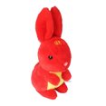 thumbnail image 3 of Muñeco de conejito de Año Nuevo, Conejito de peluche de Año Nuevo, juguete de peluche de animal lindo, juguete de conejito de peluche, rendimiento confiable, 3 of 8