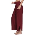thumbnail image 2 of Valcatch Women's Wide Leg Yoga Pants, High Waisted Comfy Dance Sweatpants, Soft Loose Casual Joggers for Women with Pockets, 2 of 4