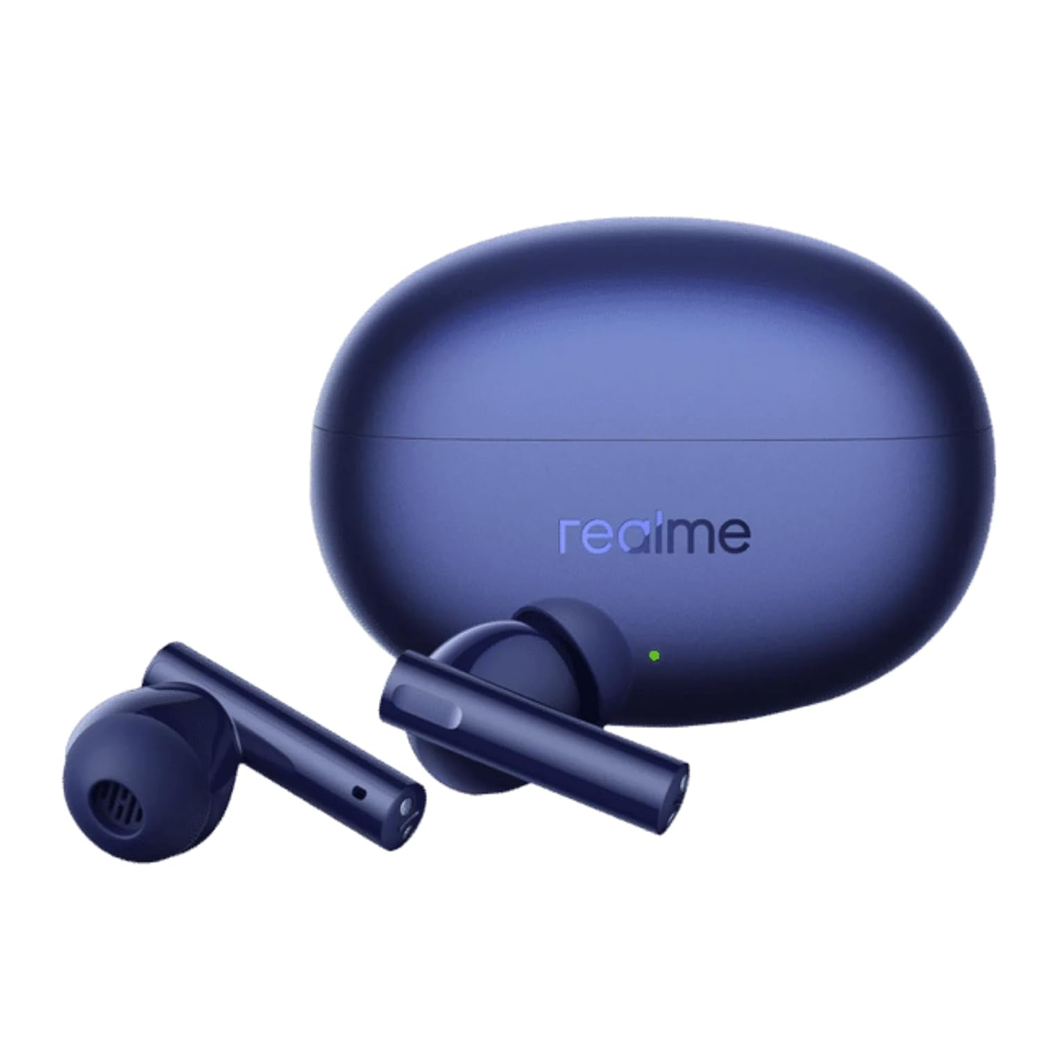 realme Buds Air 5 Truly Wireless in-Ear Earbuds with 50dB ANC, 12.4mm Mega Titanized Dynamic Bass Driver, Upto 38Hrs Battery with Fast Charging & 45ms Ultra-Low Latency for Gaming - (Blue)