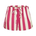 thumbnail image 3 of HAIJIE Swim Board Shorts Comfy Shorts Cute Shorts Casual Shorts Going Out Shorts for Women Girls Elastic Waist Embroidered Ruffle Shorts, 3 of 3