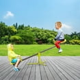 thumbnail image 3 of Gymax Ensemble de Jeu Extérieur pour Enfants, Balançoire à Bascule, Jouet à Rotation 360 Degrés pour Enfants, 3 of 10