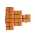 thumbnail image 4 of Wosthever Paquete de 12 envolturas para raqueta de bádminton, agarre de tenis para interiores y exteriores, bandas para el sudor antigolpes, mango de Type2 NO2 Wosthever OD002588-03, 4 of 6