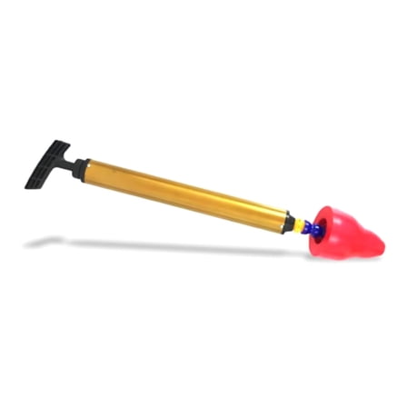 High-Pressure Pneumatic Drain Tool For Clogs In Toilets Sinks Tubs With Ergonomic Grip